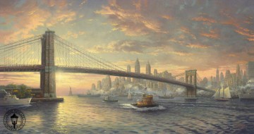 ニューヨークの精神 トーマス・キンケード Oil Paintings